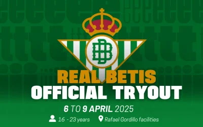 Betis Official Tryout 2025: la plataforma para el talento internacional