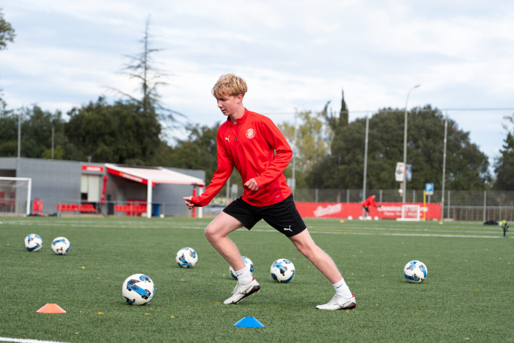 entrenamientos oficiales con el Girona FC