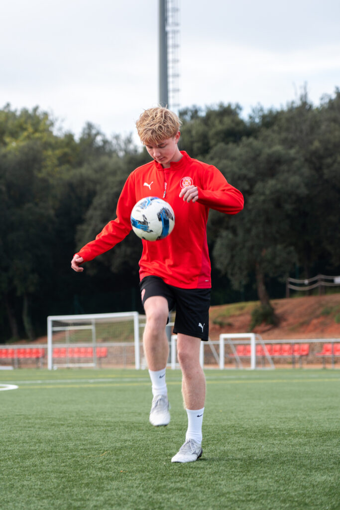 Entrenamientos oficiales con el Girona FC