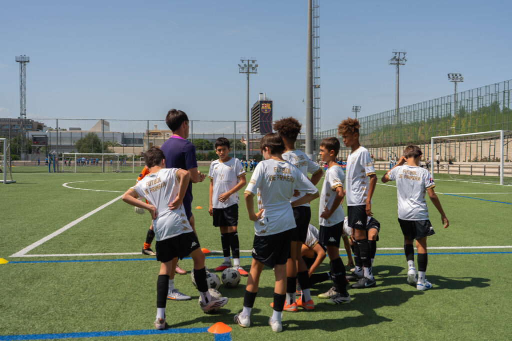 entrenamientos con el fc barcelona